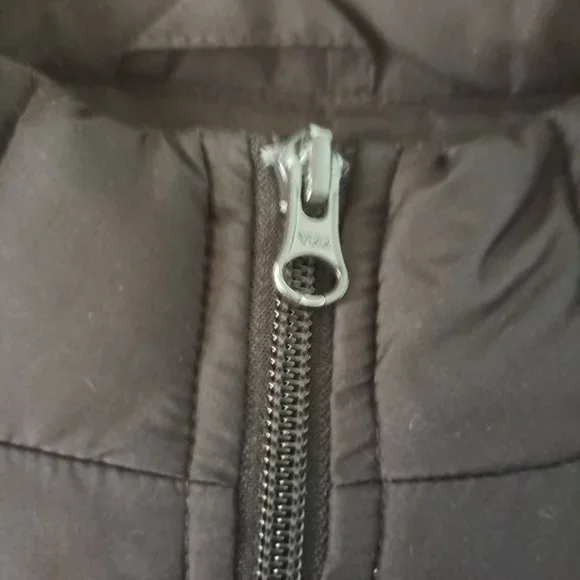 J Jill Women's Black Quilted Puffer Coat Size XL - Picture 4 of 11